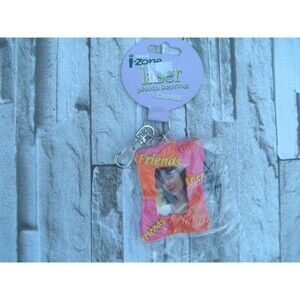 NEW VINTAGE RARE POLOROID IZONE ACRYLIC PHOTO KEYRING,KEYCHAIN (2" W X 2.6"L)